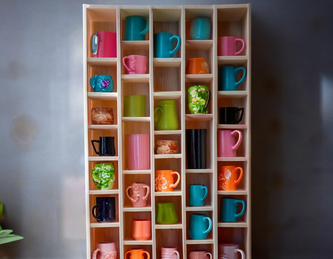 Showcase Your Collection: Racks and Shelves for a Personal Mug Art Gallery