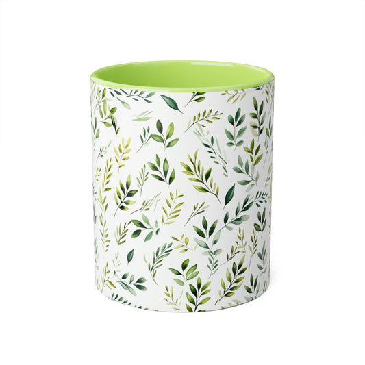 Folia Minima, Accent Mug (Small) (Light Green)