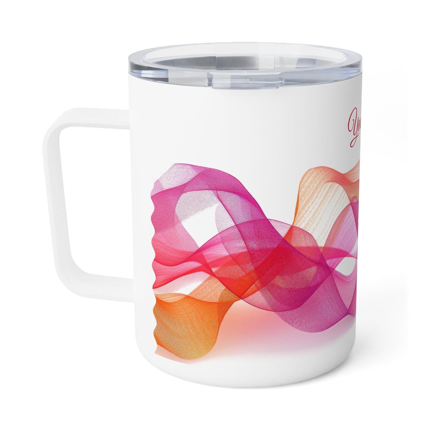 Ribbonette: Personalize It! Your Name Your Font | Insulated Coffee Mug