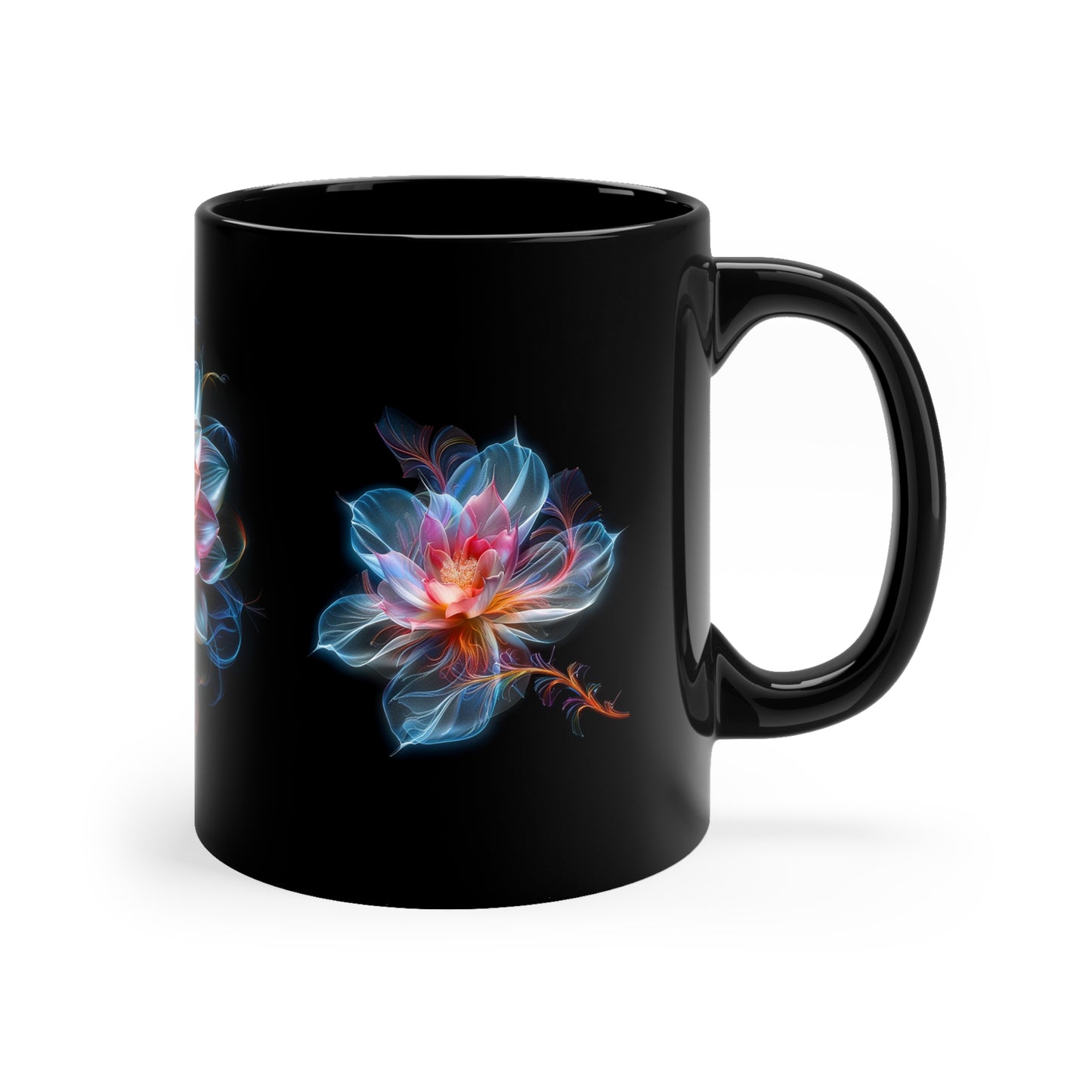 Flor de Seda | Black Mug (Small)