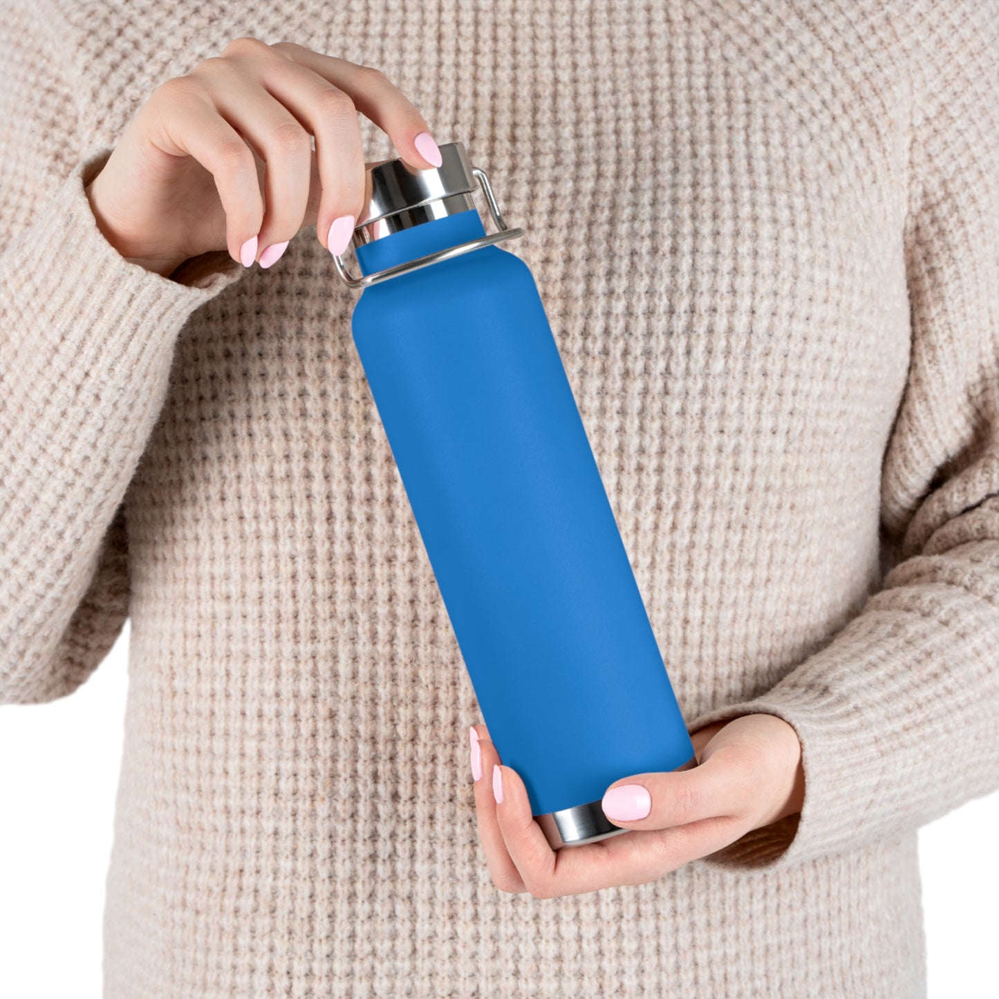 Blank · Create Your Own | Copper Vacuum Insulated Bottle (Black/Grey/Mint Green/Navy/Orange/Pebble Blue/Red/White)