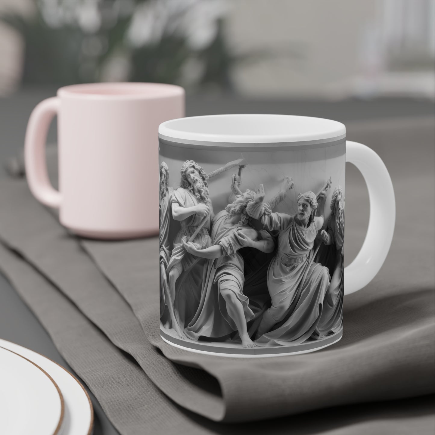 The Altercation | Ceramic Mug (Small/Large).