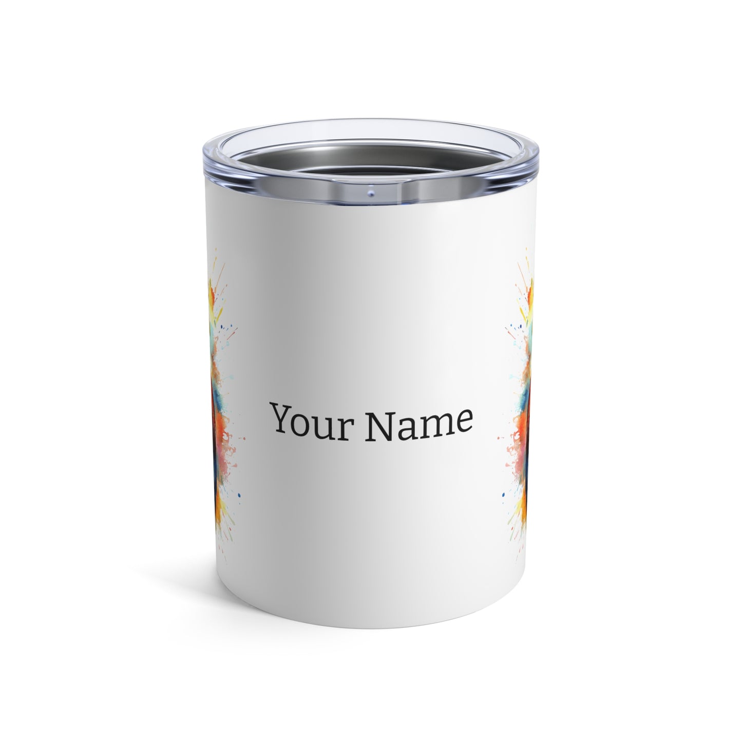 Majestic Rooster: Personalize It! Your Name and Font | Small Tumbler 🇺🇸🇨🇦