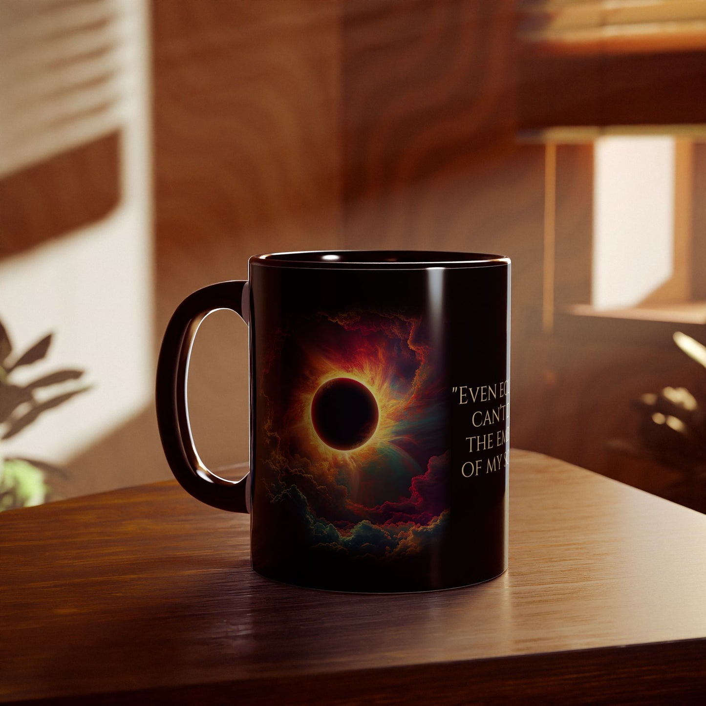 In Tenebris Solis | Accent Mug (Small) (Black/Navy Blue/Red/Yellow).