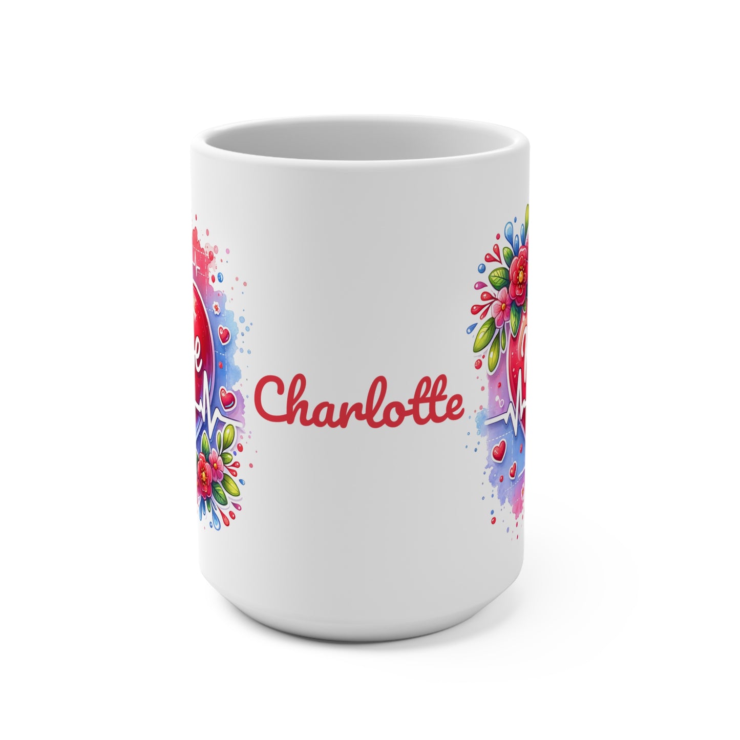 Nurse Life · Personalize It! Your Name | Ceramic Mug (Medium)