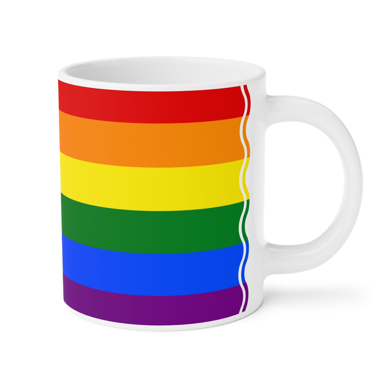 Rainbow Flag Colors | Ceramic Mug (Small/Large)