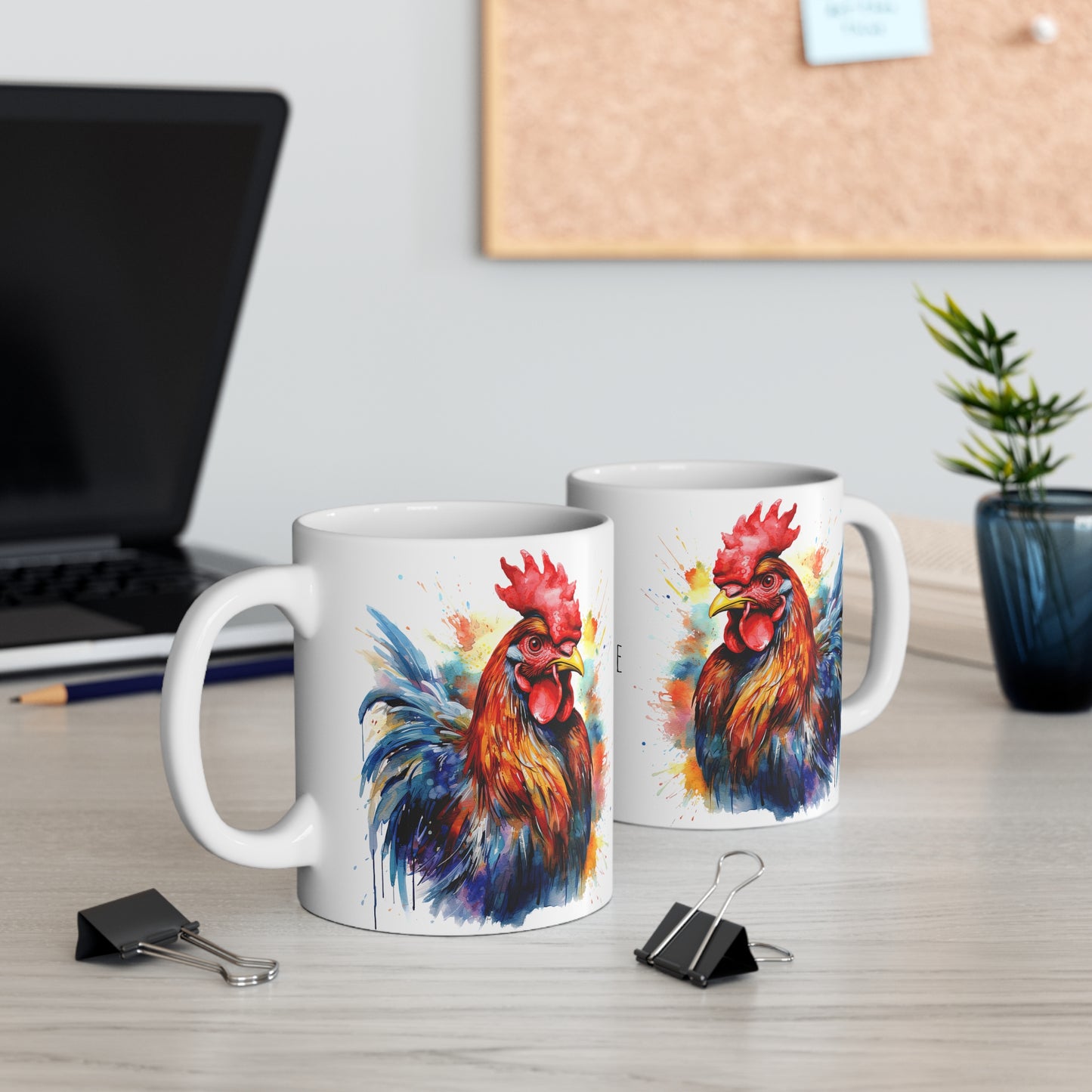 The Cock, Personalize It! Your Name Your Font, Ceramic Mug (Small)