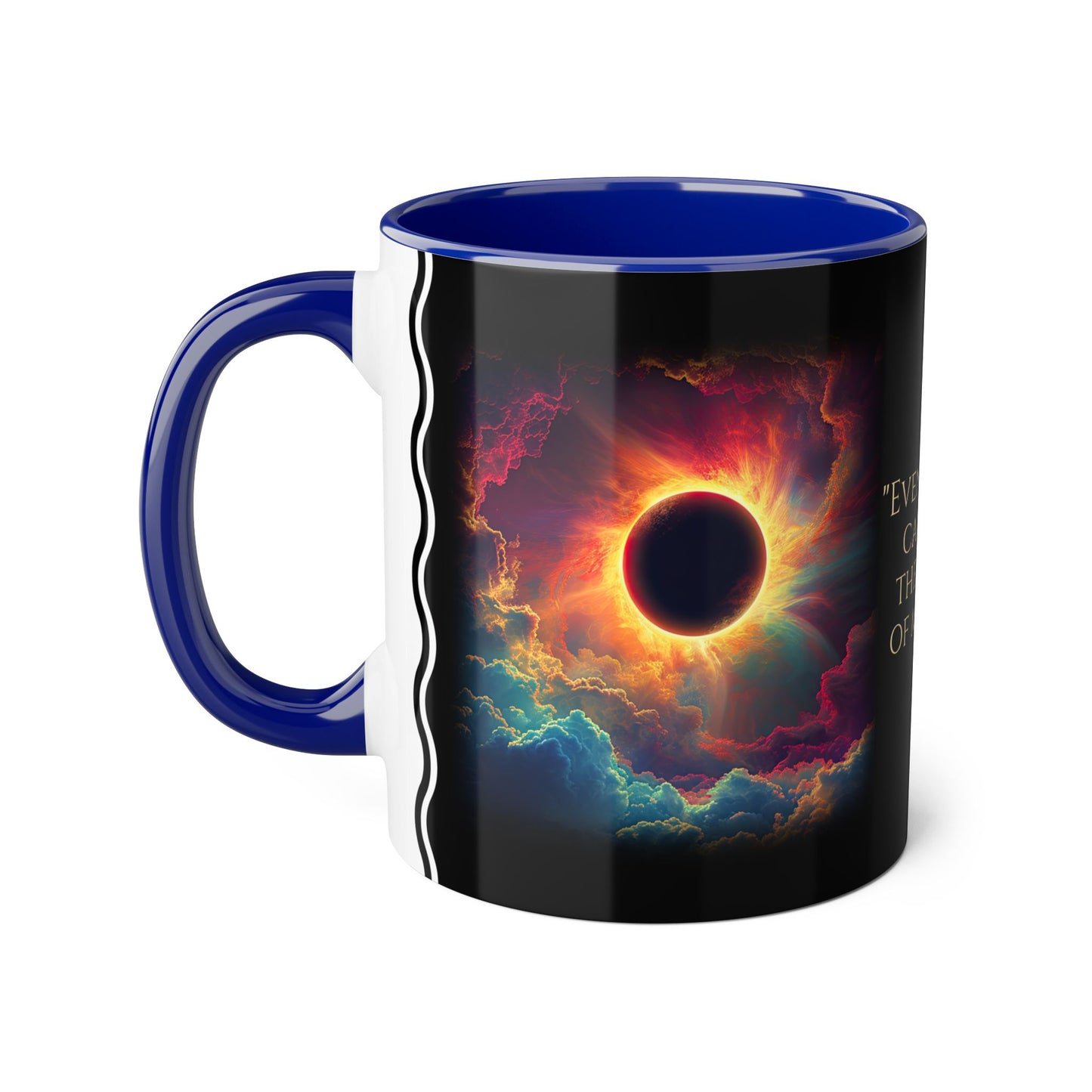 In Tenebris Solis | Accent Mug (Small) (Black/Navy Blue/Red/Yellow).