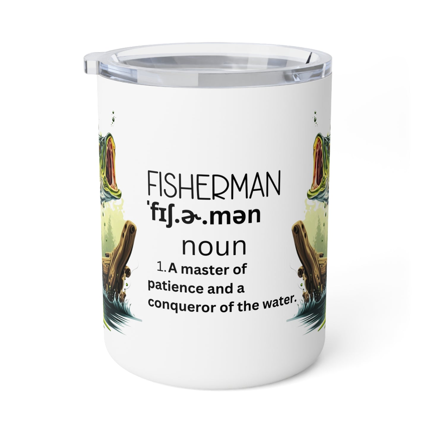 Fisherman.. A Master of Patience and a Conqueror of the Water | Insulated Coffee Mug