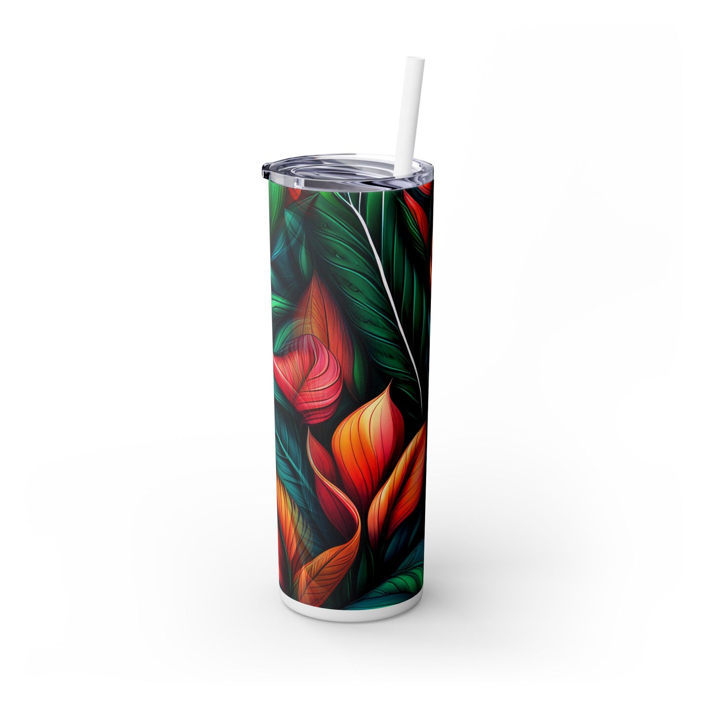 Folia Maxima · Personalize It! Your Name | Skinny Tumbler with Straw