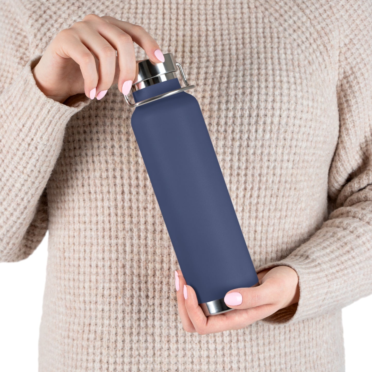 Blank · Create Your Own | Copper Vacuum Insulated Bottle (Black/Grey/Mint Green/Navy/Orange/Pebble Blue/Red/White)