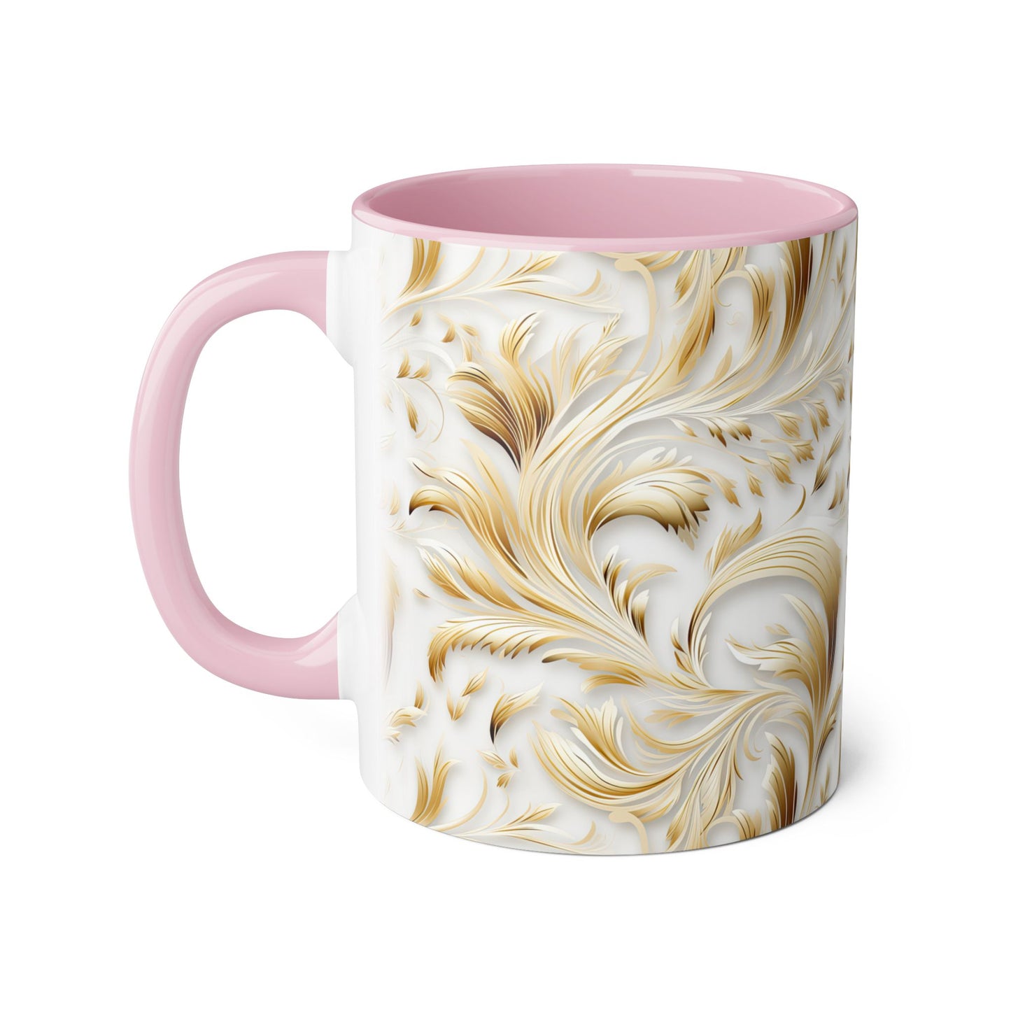 Ornatum Lac | Accent Mug (Small) (Pink/Yellow).