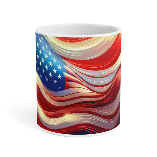 Americana · Personalize It! With Your Name | Ceramic Mug (Large)