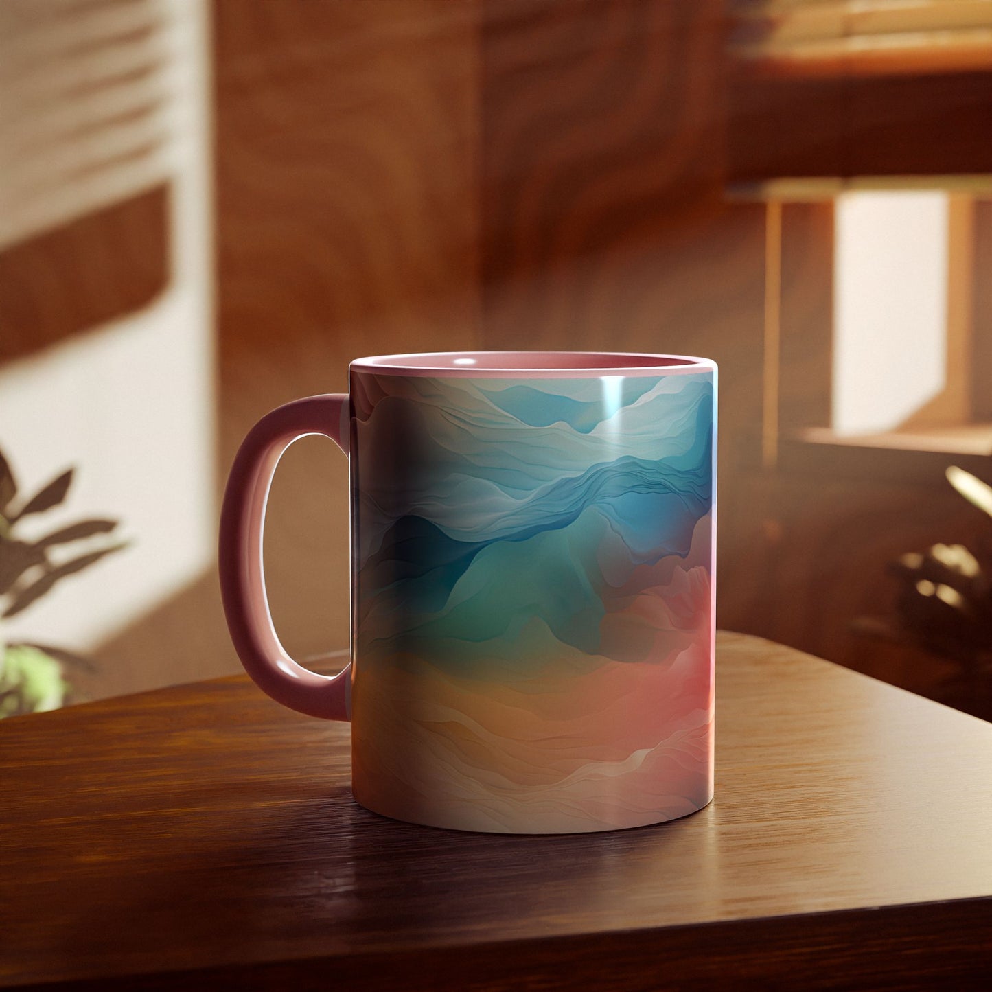 Crystal Clouds | Accent Mug (Small) (Pink/Red).