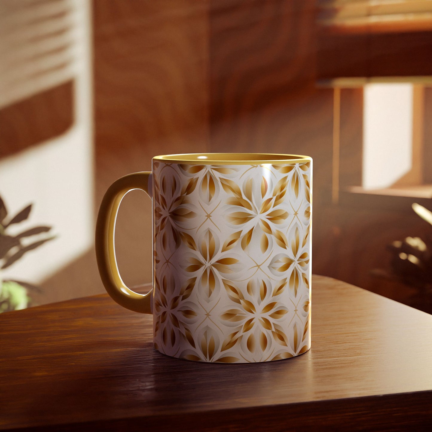 Petalines | Accent Mug (Small) (Yellow).