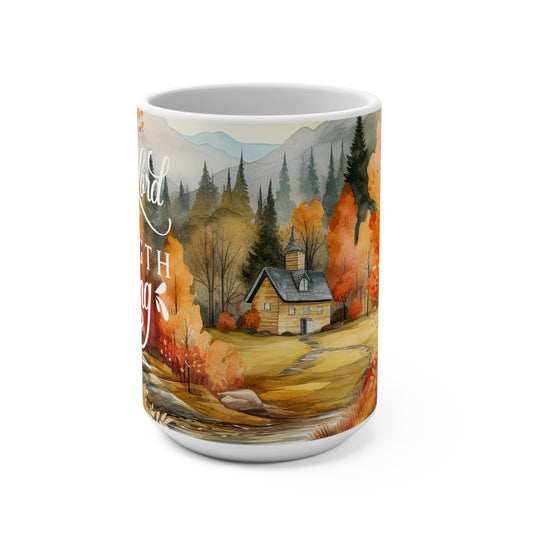 Autumn Passage - The Lord Is My Strength | Ceramic Mug (Medium)