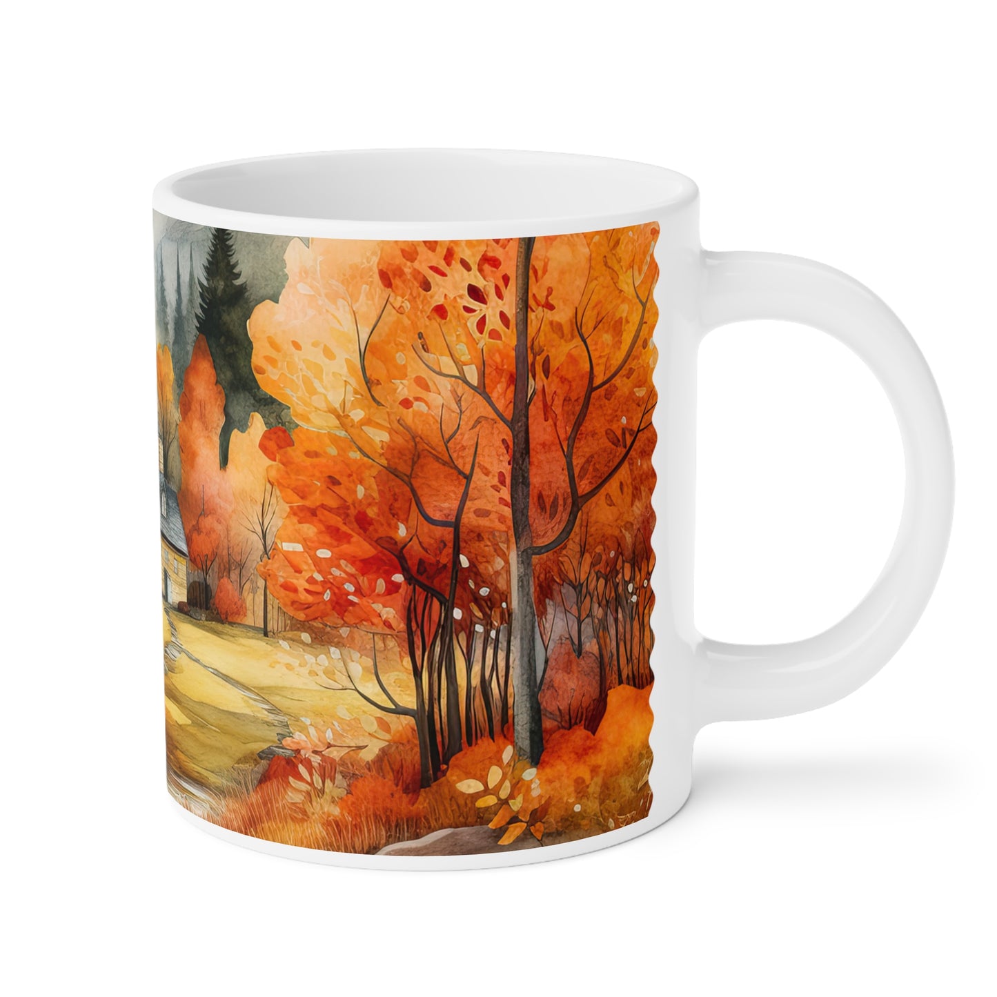 Autumn Passage: The Lord Is My Strength | Ceramic Mug (Small/Medium/Large).