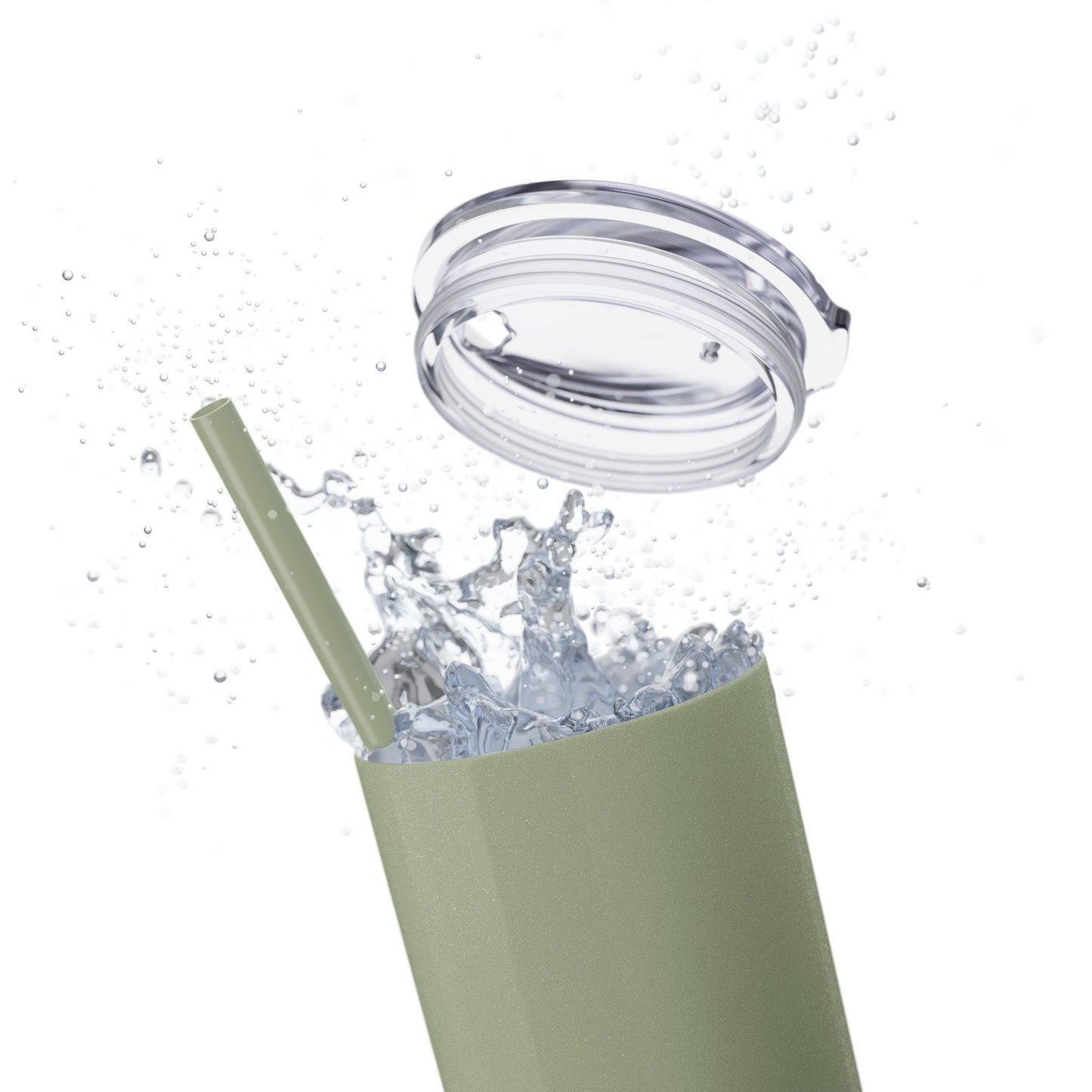 Blank · Create Your Own | Skinny Tumbler with Straw