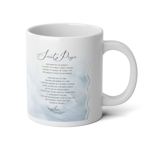 The Lord's Prayer and The Serenity Prayer | Ceramic Mug (Large)