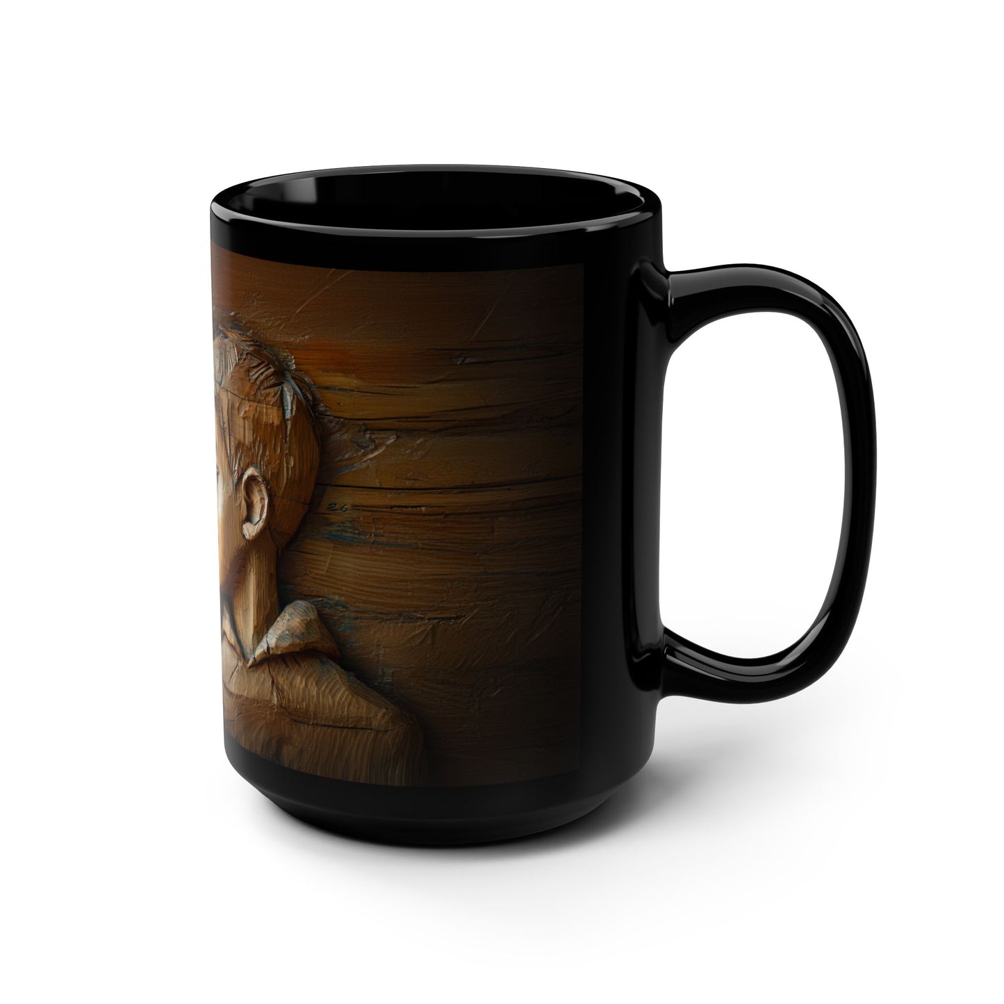 Puppy Love | Black Mug (Medium)