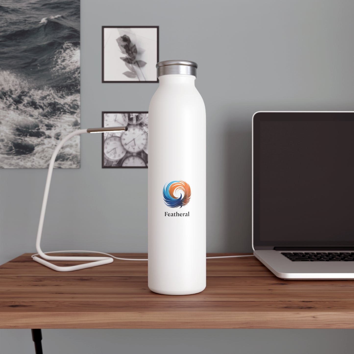 Corporate Giveaways: Create Your Own - Upload Your Logo | Slim Water Bottle