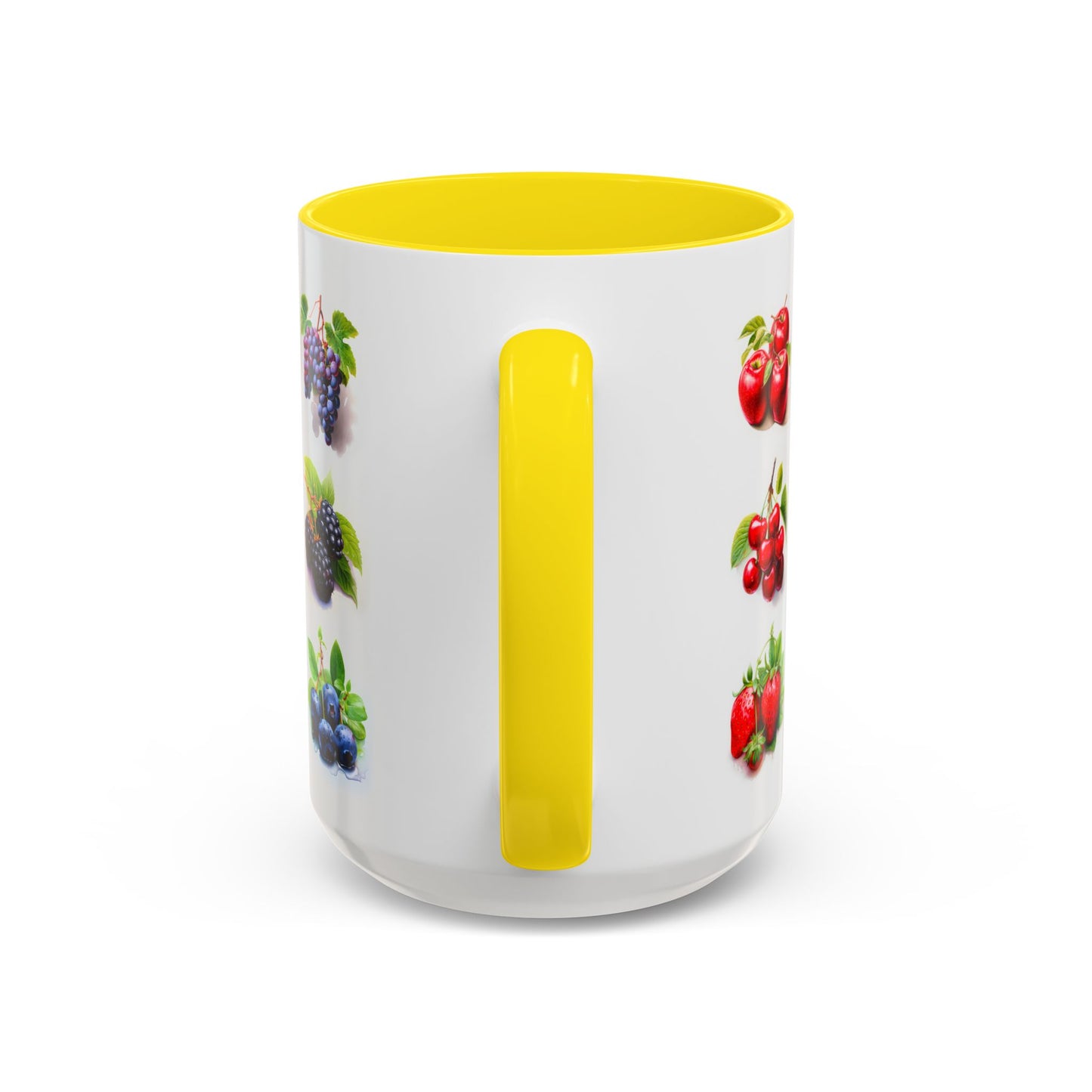 Fruits of the Earth | Accent Mug (Medium) (Red/Yellow)