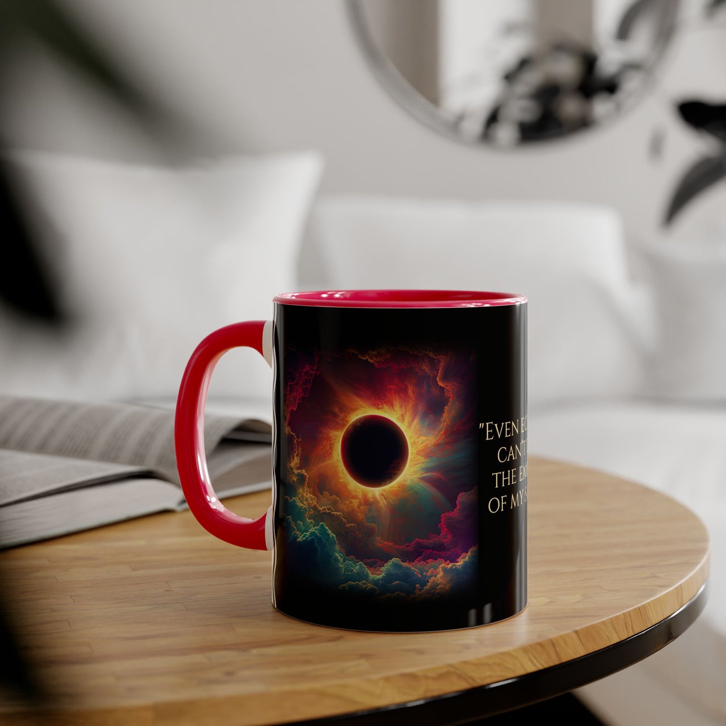 In Tenebris Solis | Accent Mug (Small) (Black/Navy Blue/Red/Yellow).