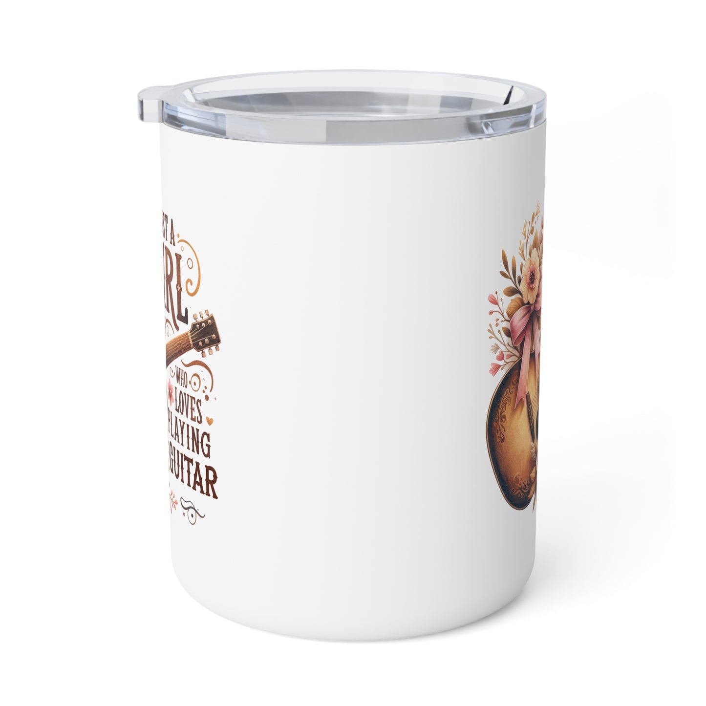 Just A Girl Who Loves Playing Guitar · Personalize It! With Your Name | Insulated Coffee Mug