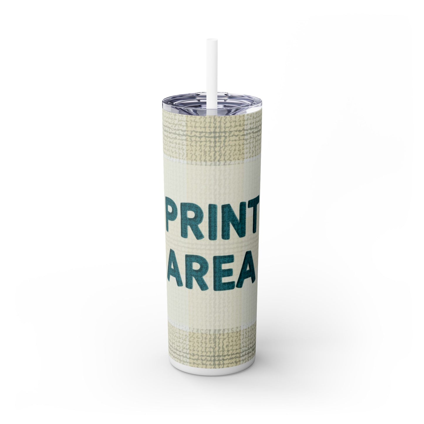 Blank · Create Your Own | Skinny Tumbler with Straw