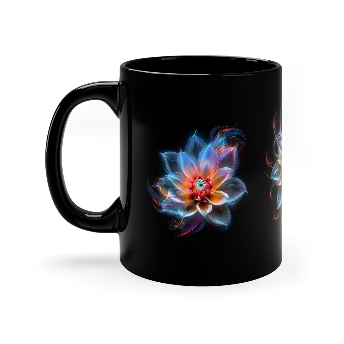 Flor de Seda | Black Mug (Small)