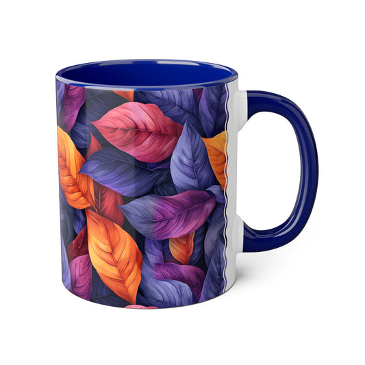 Folia Purpura | Accent Mug (Small) (Black/Blue/Pink/Red).