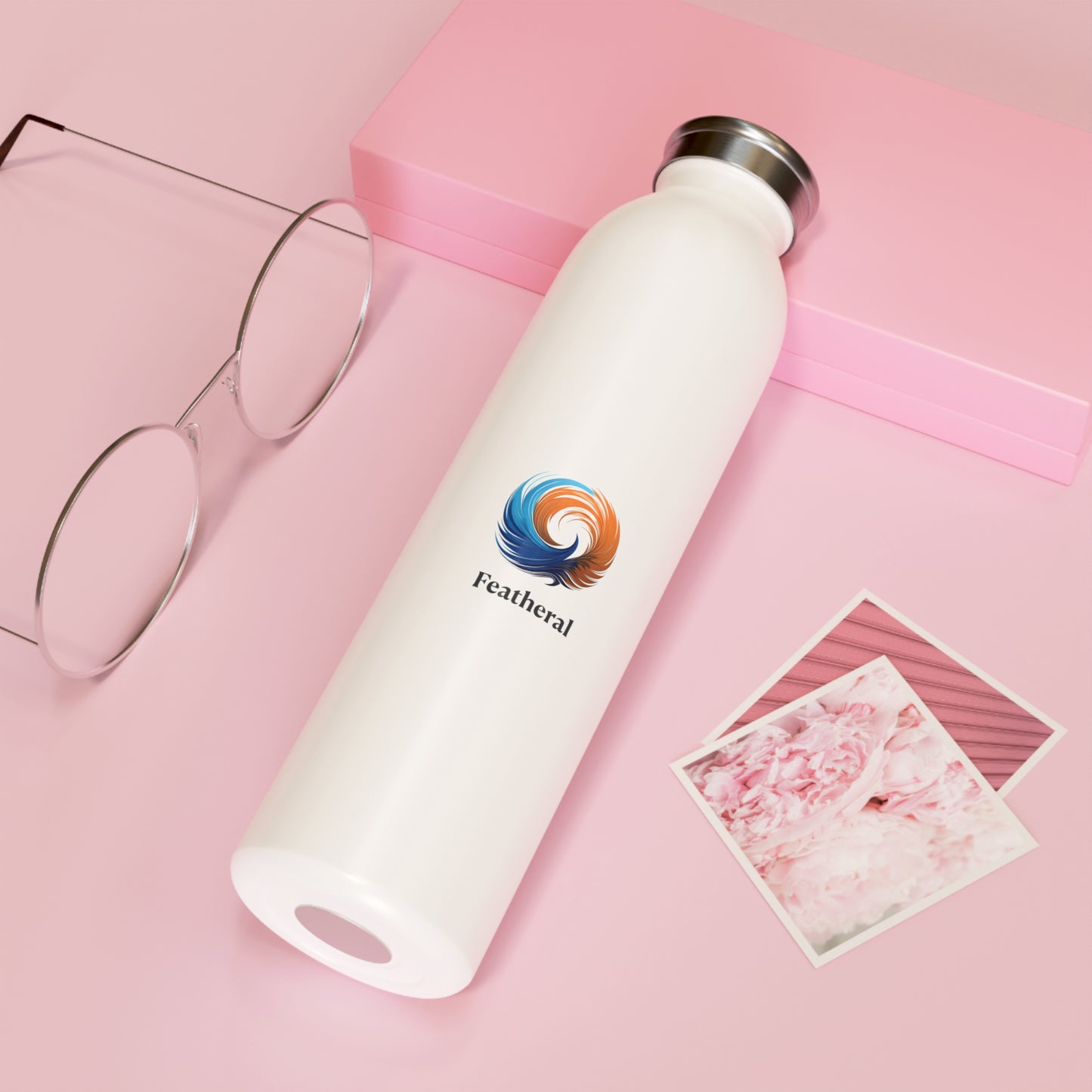 Corporate Giveaways: Create Your Own - Upload Your Logo | Slim Water Bottle