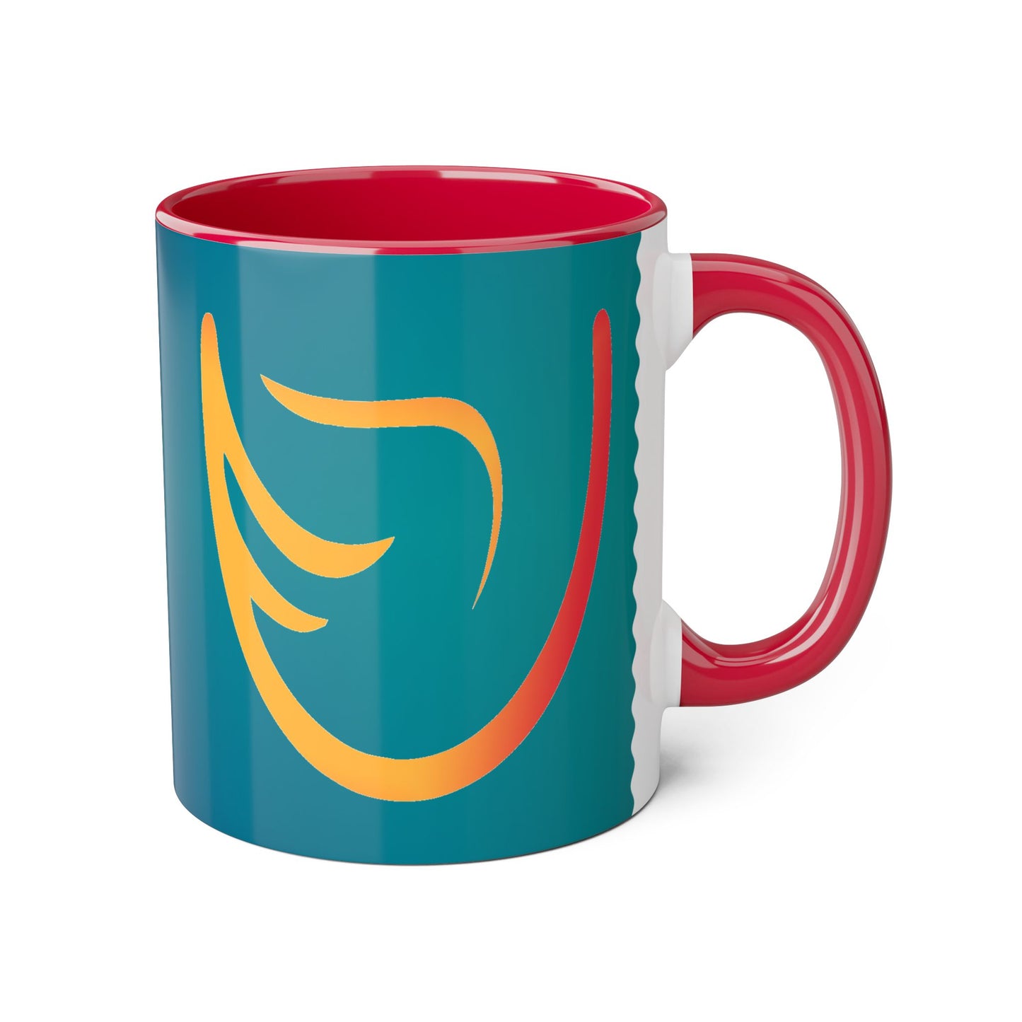 Gomug | Accent Mug (Small) (Red/Yellow).