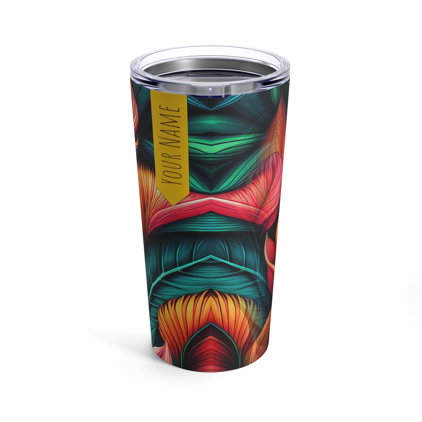 Folia Maxima, Personalize It! Your Name Your Font, Tapered Tumbler