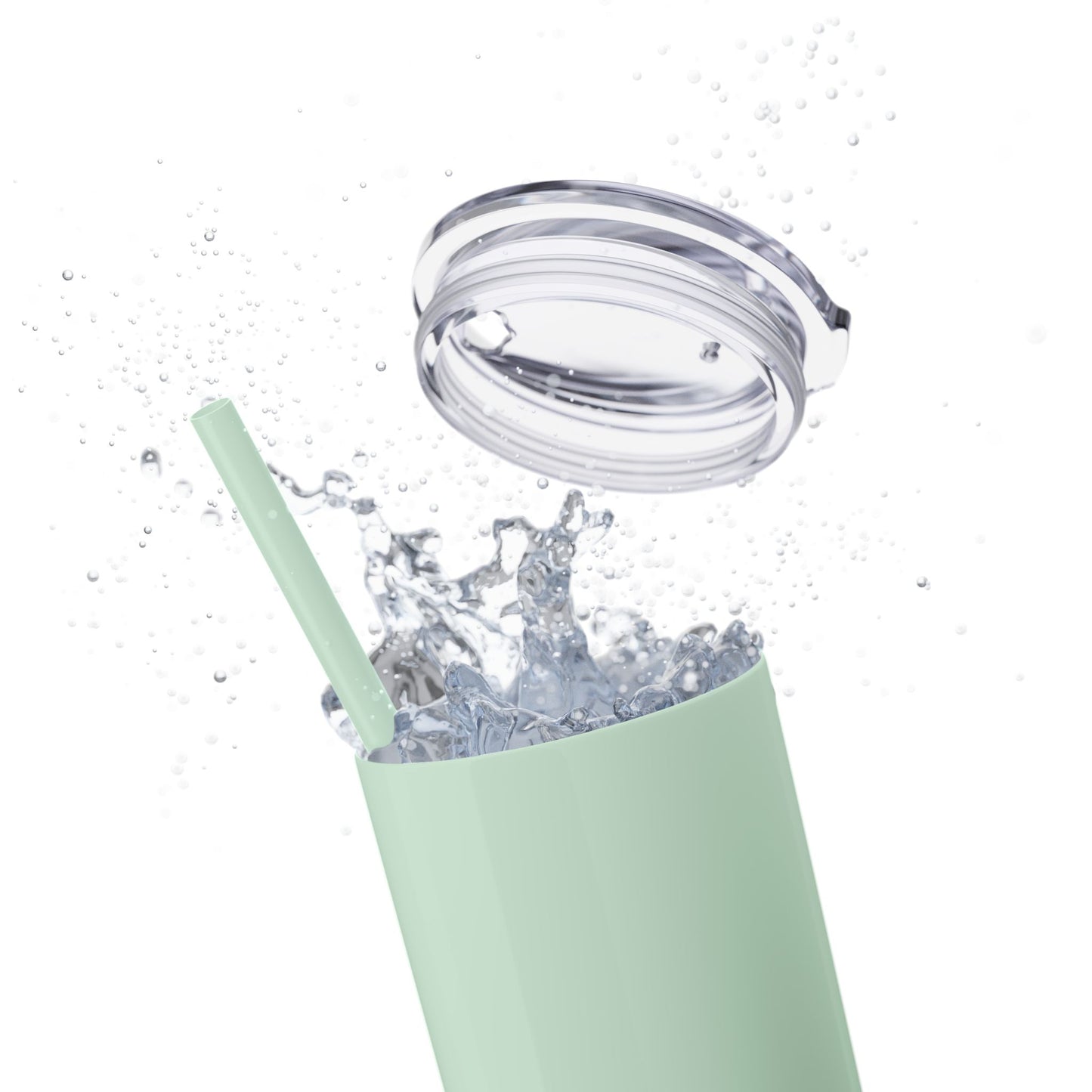 Blank · Create Your Own | Skinny Tumbler with Straw