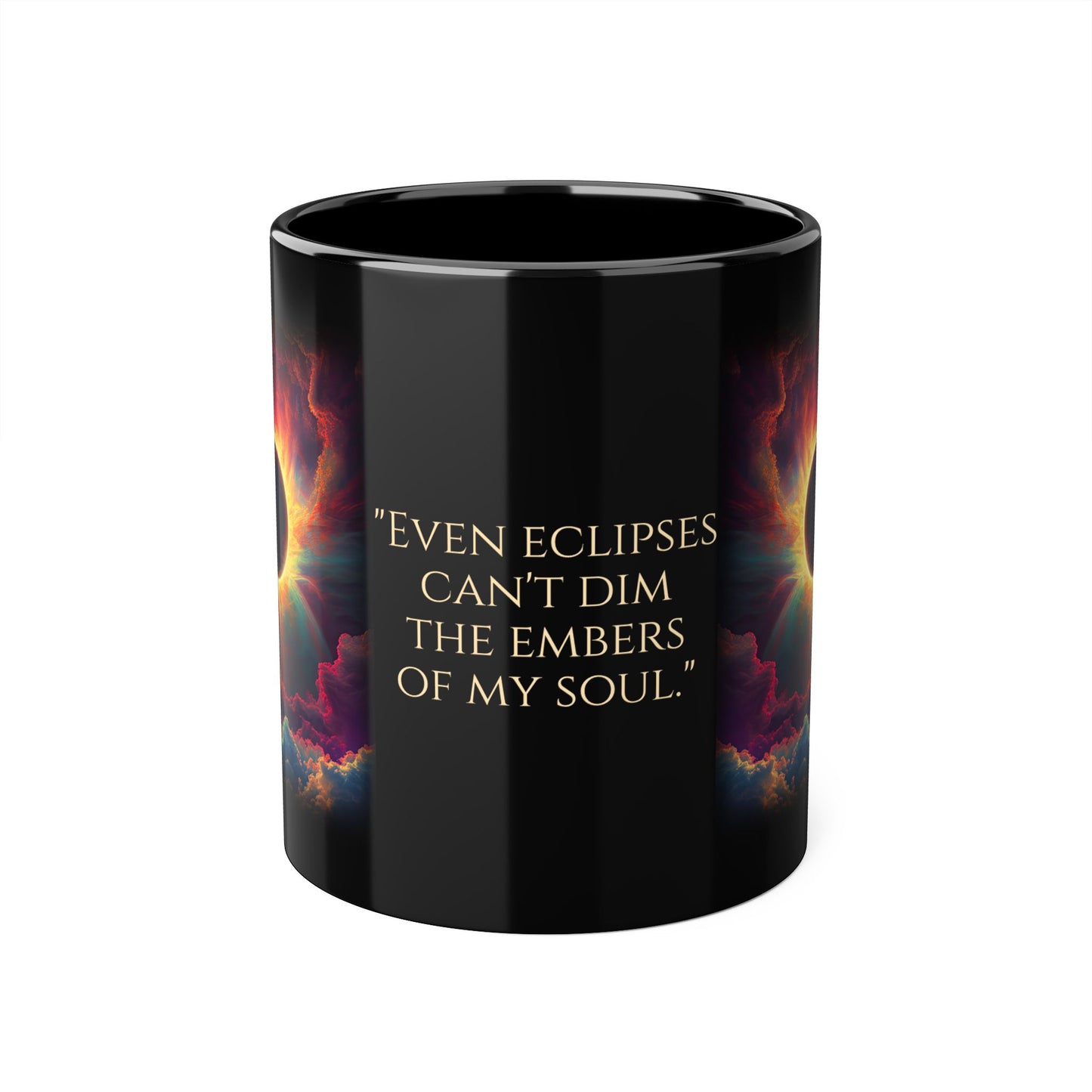 In Tenebris Solis | Accent Mug (Small) (Black/Navy Blue/Red/Yellow).