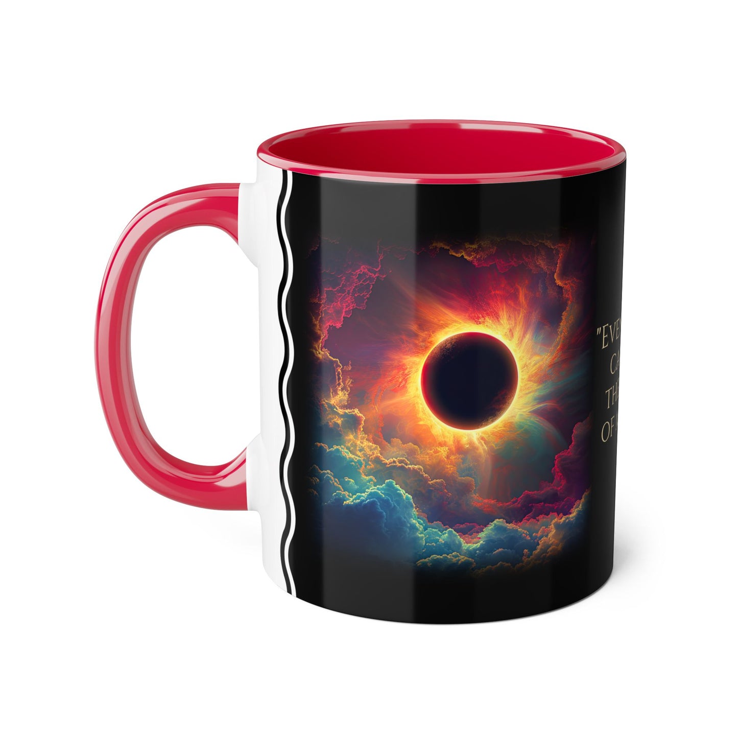 In Tenebris Solis | Accent Mug (Small) (Black/Navy Blue/Red/Yellow).