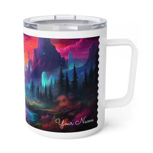 Aurora Park, Personalize It! Your Name, Insulated Coffee Mug