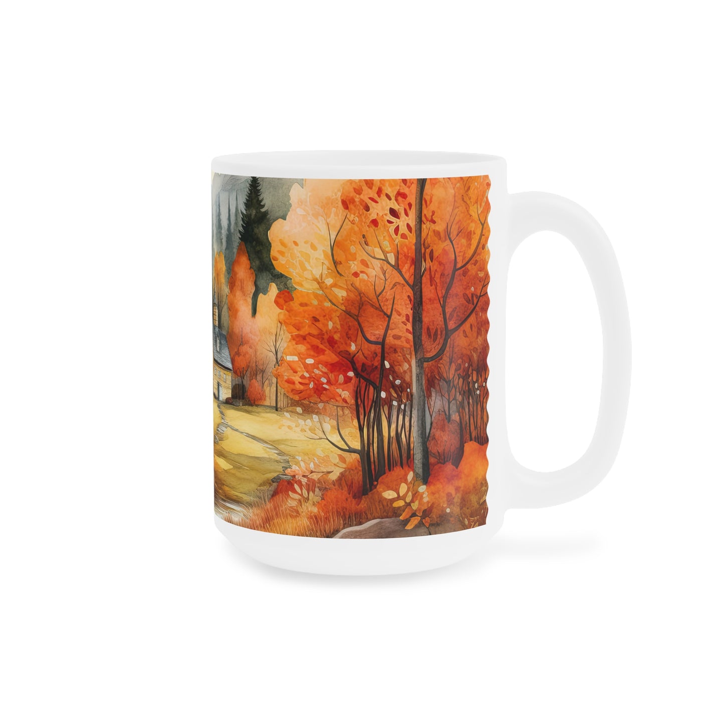 Autumn Passage: The Lord Is My Strength | Ceramic Mug (Small/Medium/Large).