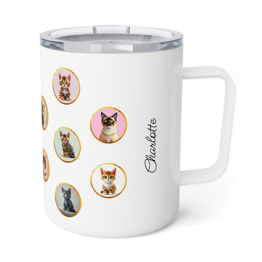 Catmosphere: Personalize It! Your Name | Insulated Coffee Mug