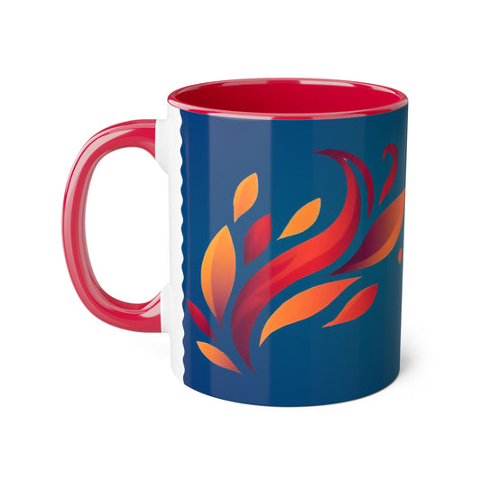 Gomug | Accent Mug (Small) (Red/Yellow).