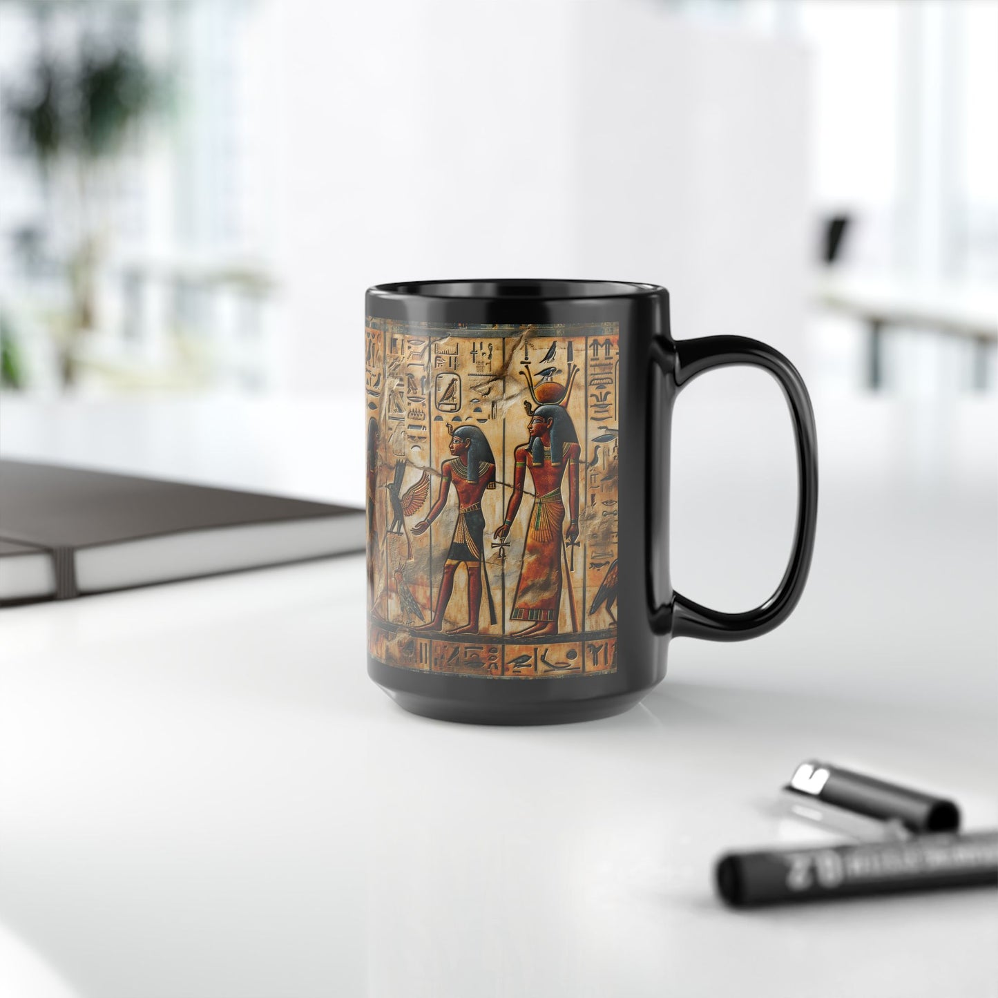 Hathor's Heritage | Black Mug (Medium)