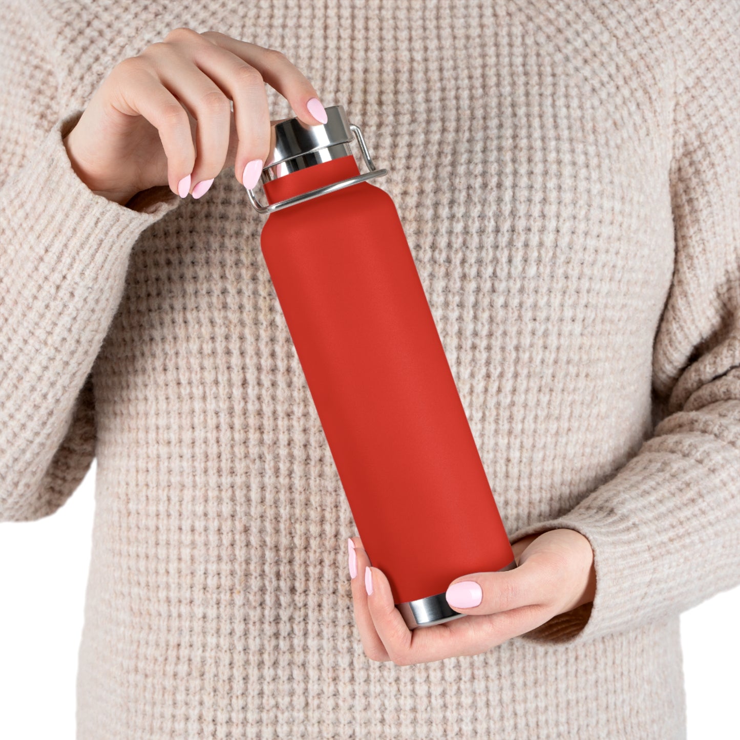 Blank · Create Your Own | Copper Vacuum Insulated Bottle (Black/Grey/Mint Green/Navy/Orange/Pebble Blue/Red/White)