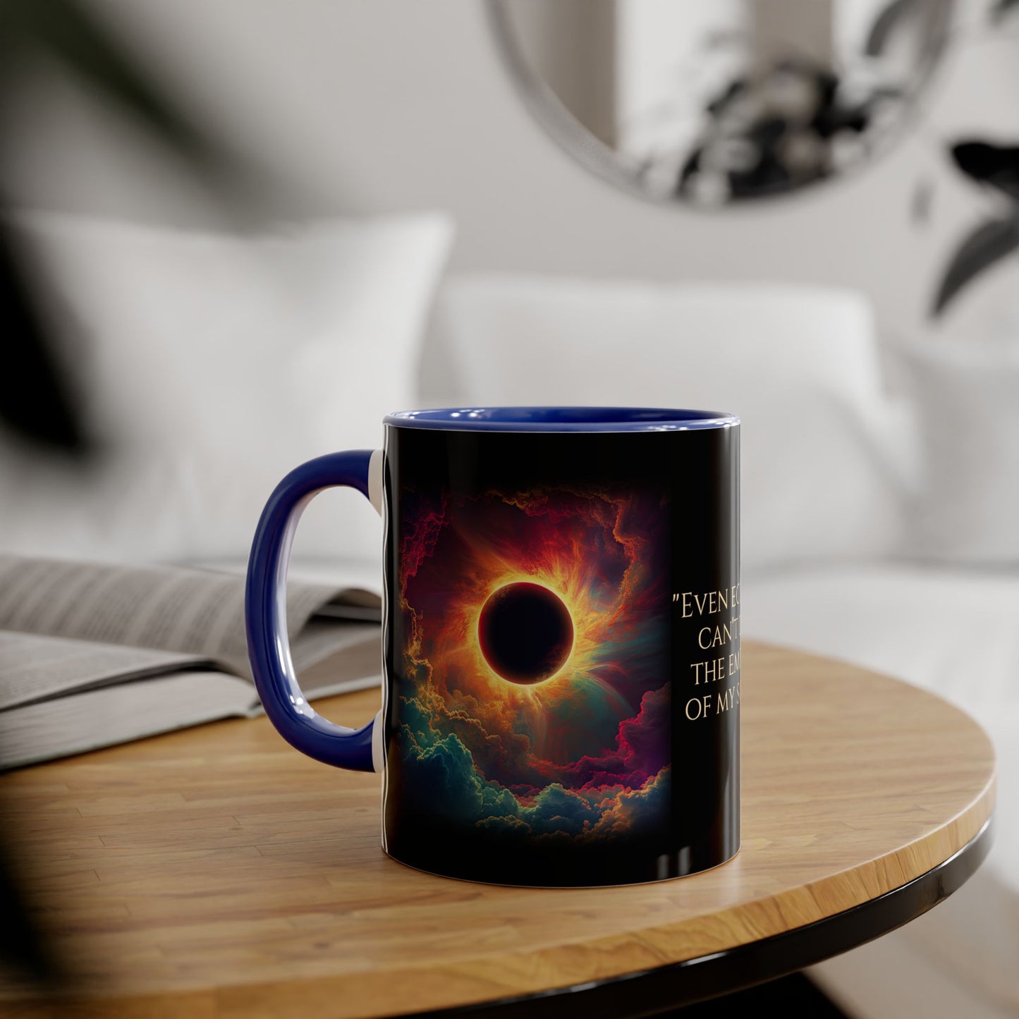 In Tenebris Solis | Accent Mug (Small) (Black/Navy Blue/Red/Yellow).