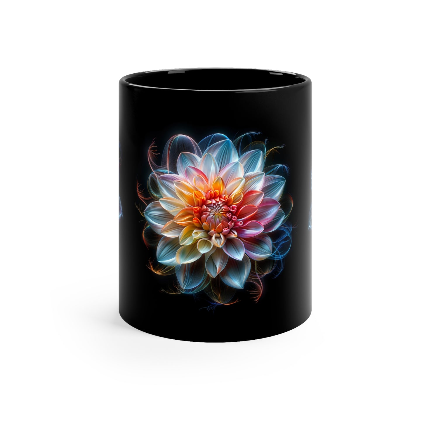 Flor de Seda | Black Mug (Small)