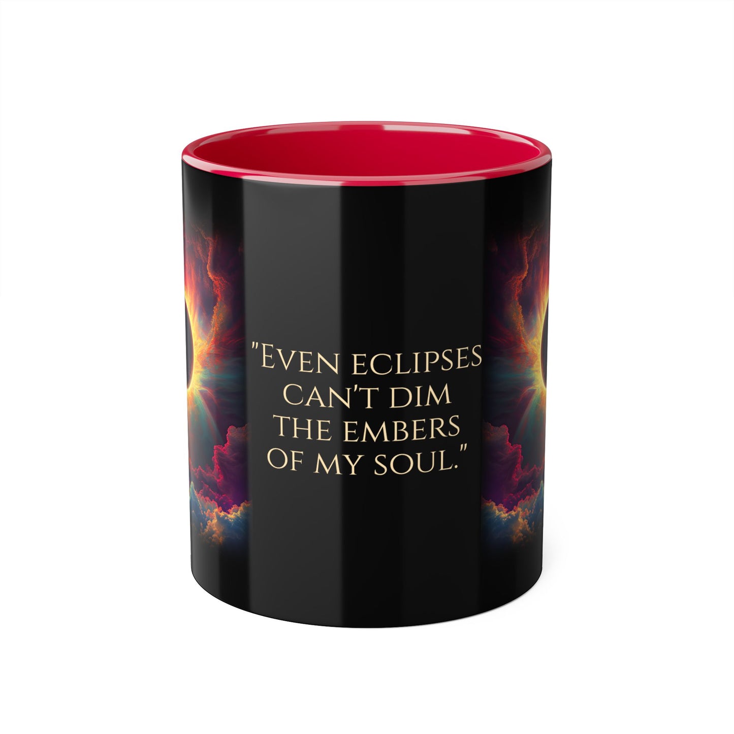 In Tenebris Solis | Accent Mug (Small) (Black/Navy Blue/Red/Yellow).