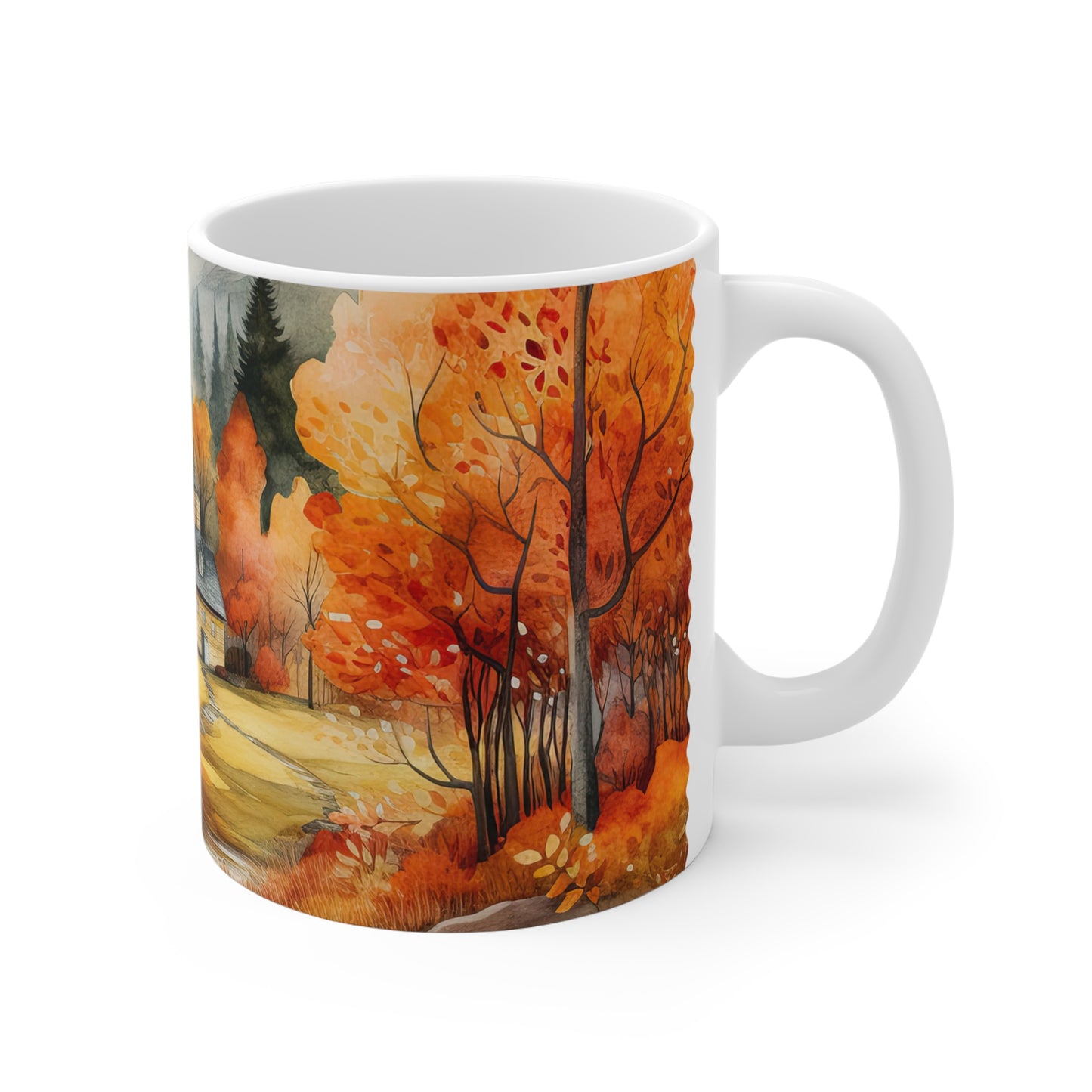 Autumn Passage: The Lord Is My Strength | Ceramic Mug (Small/Medium/Large).