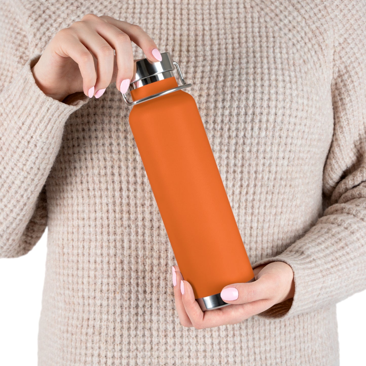 Blank · Create Your Own | Copper Vacuum Insulated Bottle (Black/Grey/Mint Green/Navy/Orange/Pebble Blue/Red/White)