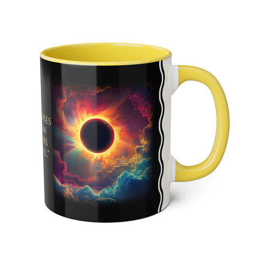 In Tenebris Solis | Accent Mug (Small) (Black/Navy Blue/Red/Yellow).