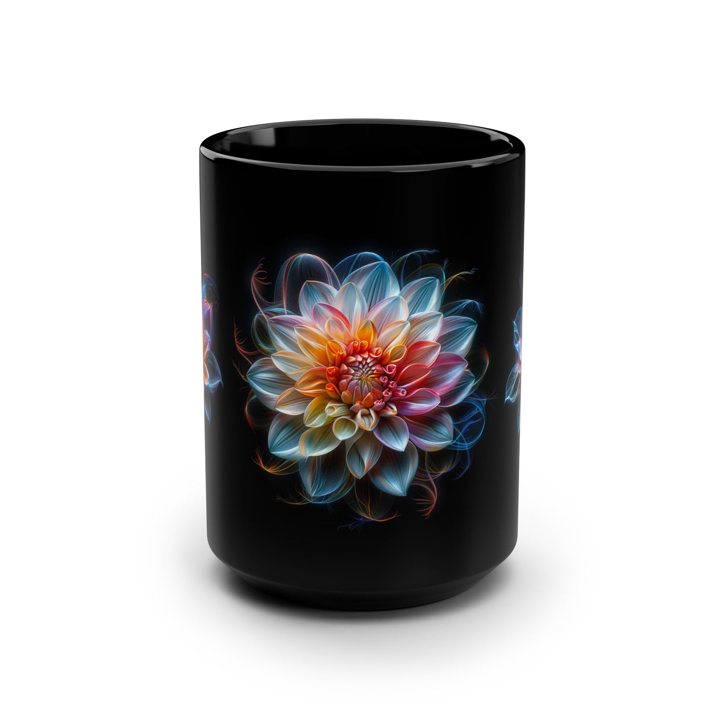 Flor de Seda | Black Mug (Medium)